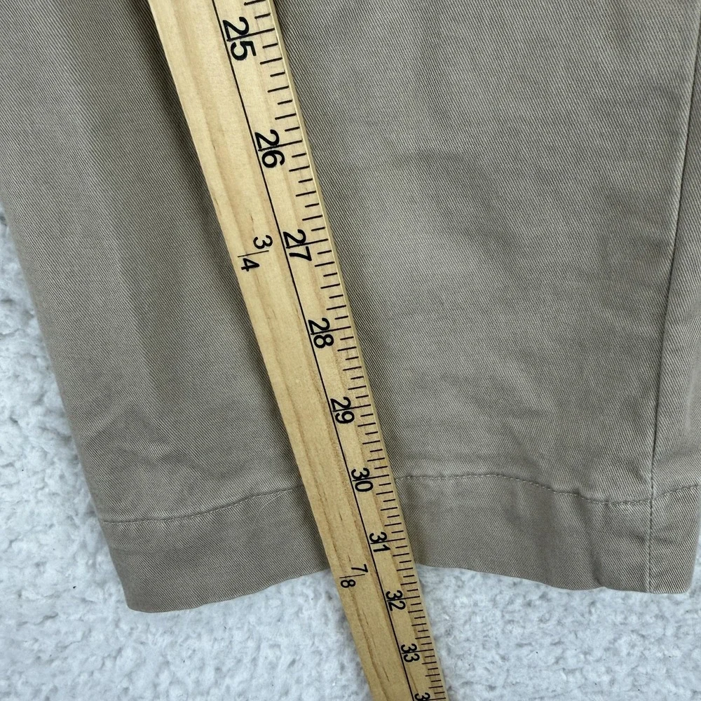 Polo Ralph Lauren Chino Pants Mens 33x32 Beige Regular Fit Stretch Straight